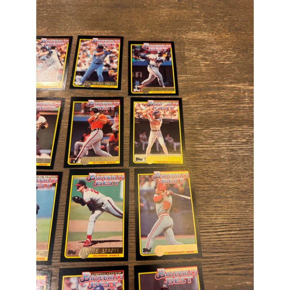 1992 Topps McDonald's Baseball's Best Complete 44 Card Set Barry Bonds Ripken